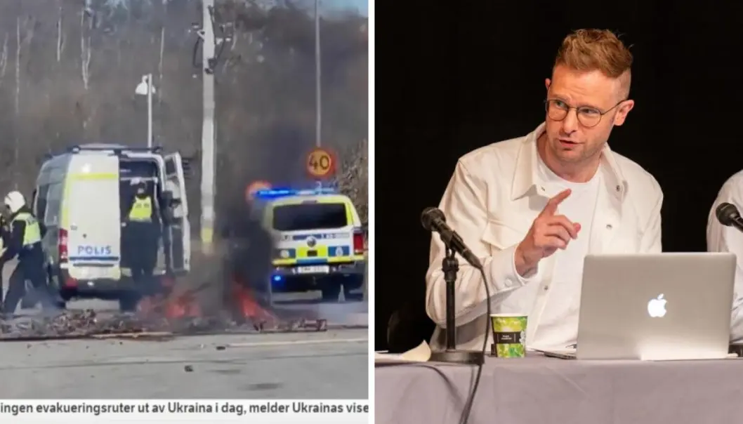 Snorre Valen kritiserer NRK for å beklage ordbruk om opptøyene etter koranbrenning Snorre Valen kritiserer NRK for å beklage ordbruk om opptøyene etter koranbrenning