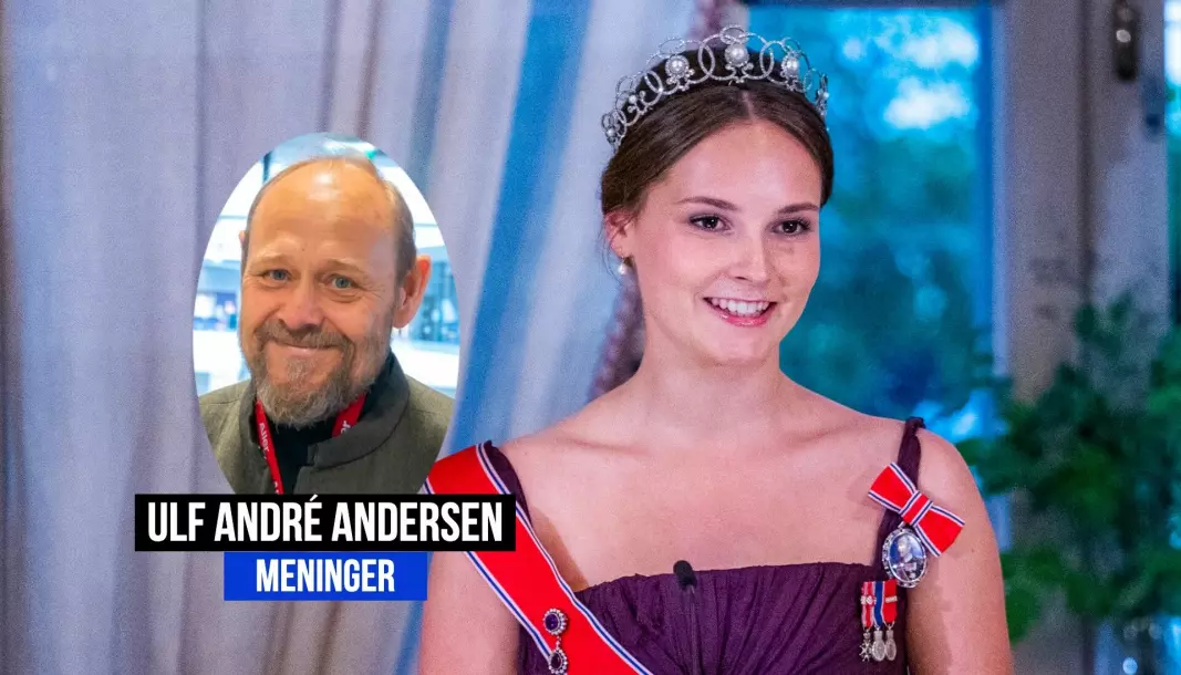 Ulf André Andersen skriver at tronarving Ingrid Alexandra må tåle mer oppmerksomhet nå som hun har fylt 18 år.