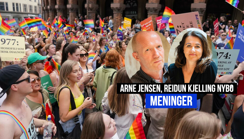 Norsk Redaktørforening viser til Vær Varsom-plakaten når medier skal dekke for eksempel Pride. Bildet er fra paraden i Oslo i 2019. Norsk Redaktørforening viser til Vær Varsom-plakaten når medier skal dekke for eksempel Pride. Bildet er fra paraden i Oslo i 2019.