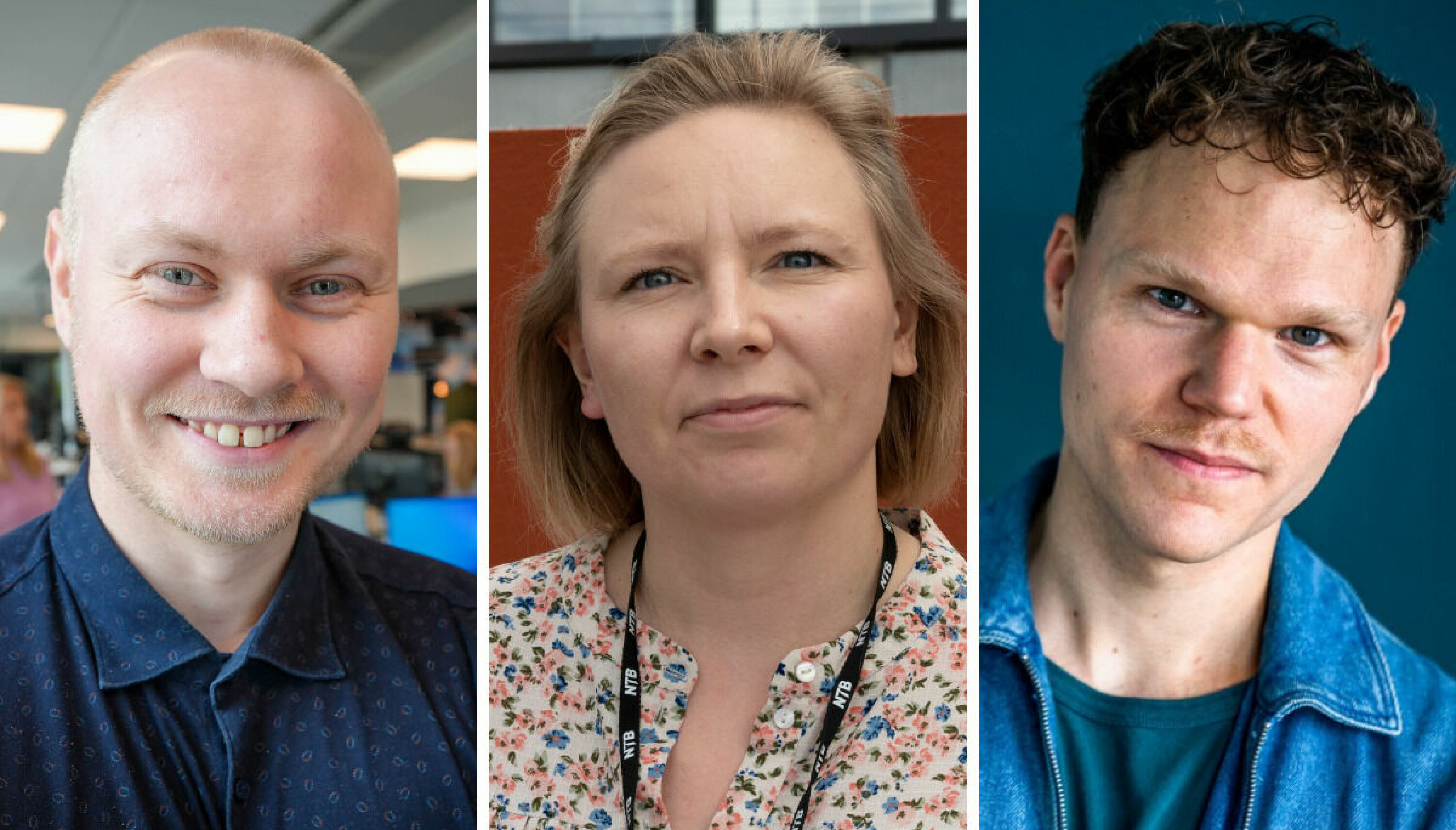 Marius Guttormsen, Oda Ruggesæter Ertesvåg og Martin Holvik forteller om sine opplevelser som midlertidig ansatt i mediebransjen.