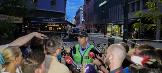Derfor var flere medier tidlig med å identifisere den draps- og terror­siktede mannen etter Oslo-skytingen