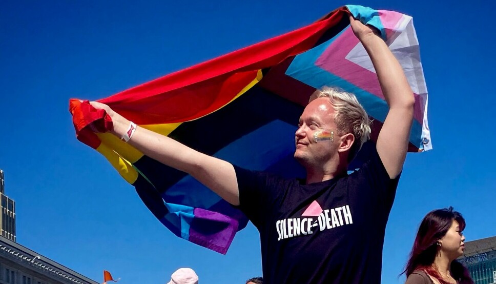 VG-journalist Espen Moe Breivik feiret Pride i San Francisco.