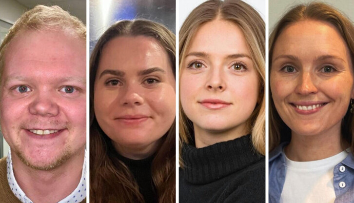 Preben Sørensen Olsen (32), Vilde Myrvang Elgaaen (26), Ingri Bergo (30) og Ingvild Silseth (30).
