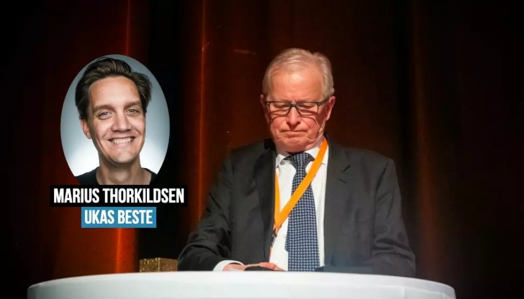 Marius Thorkildsen tror at Bernt Olufsen innerst inne er hemmelig Tusvik og Tønne-fan.