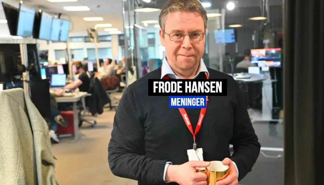 Nyhetsredaktør i Dagbladet, Frode Hansen, svarer på kritikken fra Håvard Lied.