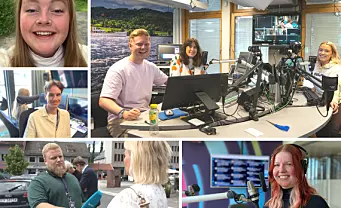 NRK Innlandet har sju sommer­vikarer på plass: – Uredde og engasjerte