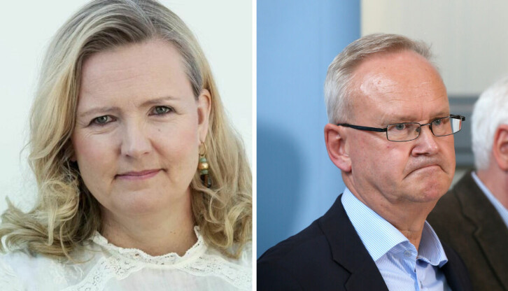 Kapital-redaktør Vibeke Holth (til venstre) og tidligere skattekrimsjef Jan-Egil Kristiansen er ikke enige .