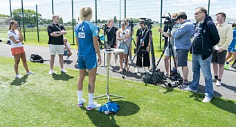TV 2-topp overrasket over få norske journalister på fotball-EM for kvinner: – Gir et uttrykk for prioriteringene