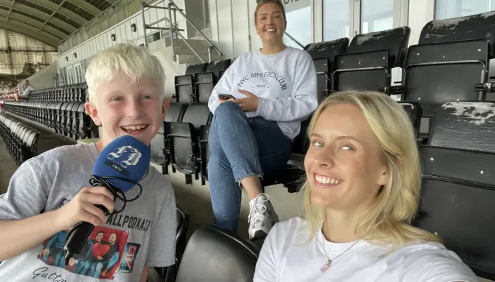 Albert Hansen, Pernille Dalene og Mathilde Halstensen. Albert Hansen, Pernille Dalene og Mathilde Halstensen.