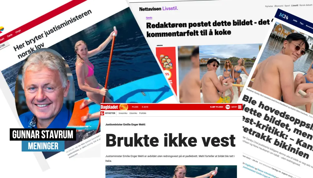Flere medier har laget saker fra bilder som er lagt ut på sosiale medier. Flere medier har laget saker fra bilder som er lagt ut på sosiale medier.