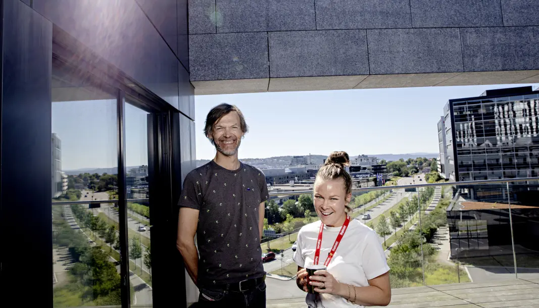 Martine Lunder Brenne og John Rasmussen, Dagbladet Martine Lunder Brenne og John Rasmussen, Dagbladet