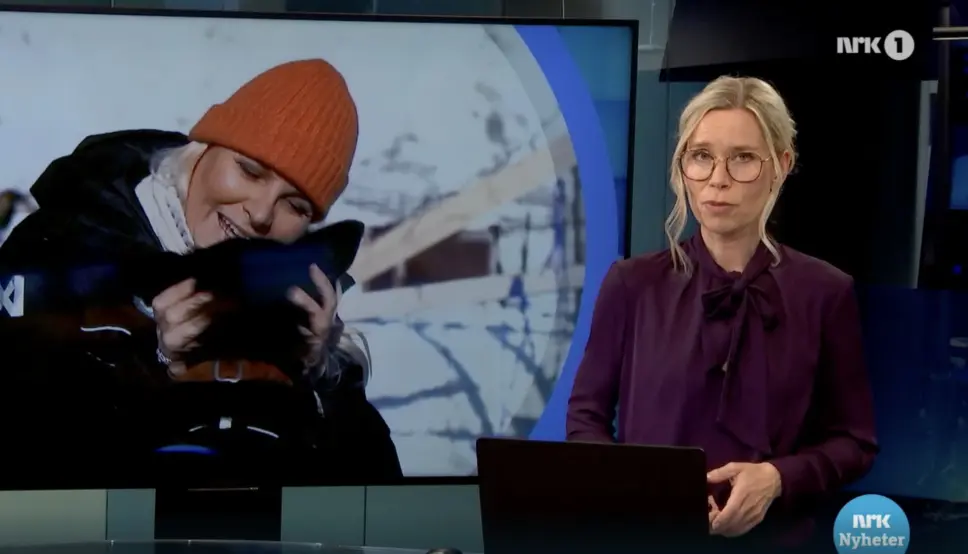 Hege Iren Hanssen som programleder for Nordnytt på NRK. Hege Iren Hanssen som programleder for Nordnytt på NRK.