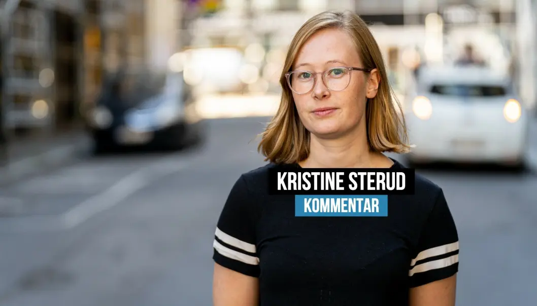 Kristine Sterud har jobbet både i lokalavis og i riksdekkende medier. Nå er hun debattansvarlig i Medier24. Kristine Sterud har jobbet både i lokalavis og i riksdekkende medier. Nå er hun debattansvarlig i Medier24.