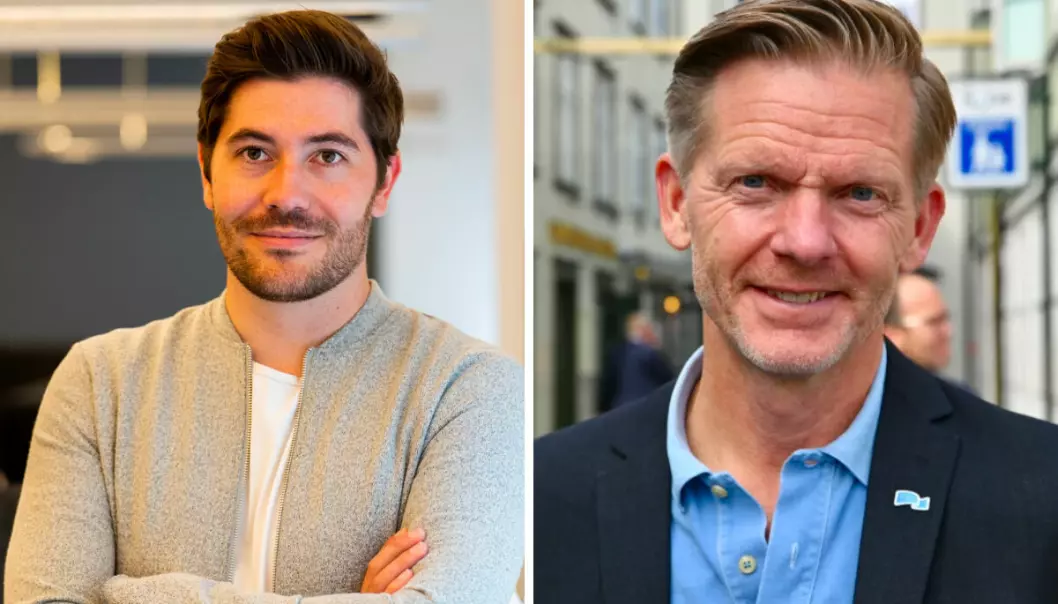 Mediepolitiske talspersoner Grunde Almeland fra Venstre og Tage Pettersen fra Høyre vil begge se på regjeringens forslag til pressestøtte i høst.