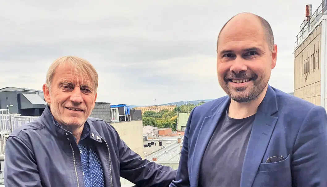 Tidligere Avisa Oslo redaktør Magne Storedal og konsernsjef i Amedia Anders Opdahl. Tidligere Avisa Oslo redaktør Magne Storedal og konsernsjef i Amedia Anders Opdahl.