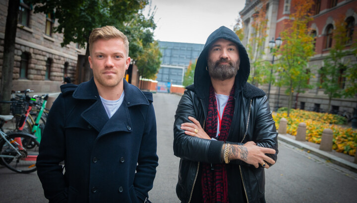 Ådne Husby Sandnes og Gordon Andersen i VG