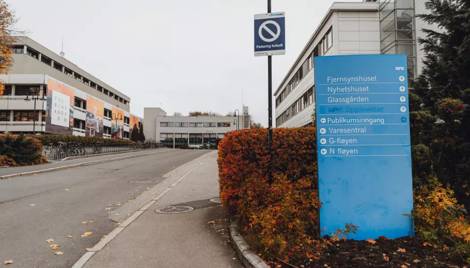 NRKs hovedkvarter på Marienlyst i Oslo.