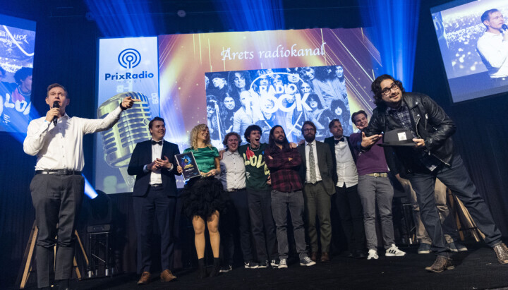 Radio Rock ble kåret til årets radiokanal under Prix radio 2022