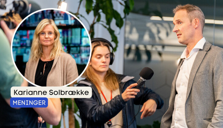 Nyhetsredaktør i TV 2, Karianne Solbrække.