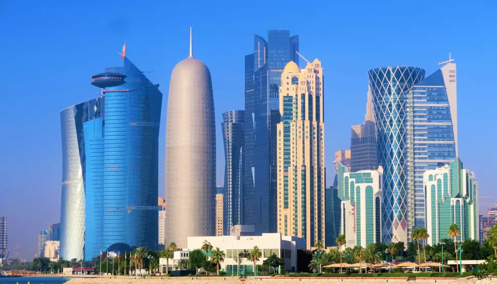 Doha i Qatar hvor VM i fotball snart sparkes i gang.