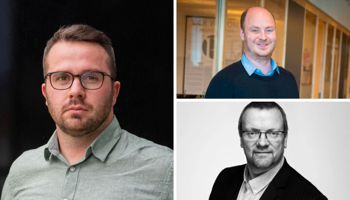 Lorns Bjerkan i Steinkjer24, Sivert Rossing i Trønder-Avisa og Atle Bersvendsen i MN24.