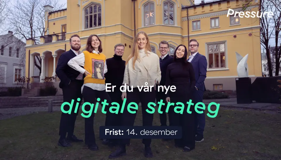 Pressure søker digital strateg