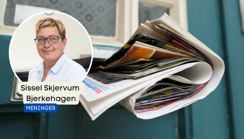Sissel Skjervum Bjerkehagen skriver om distribusjon av papiravisen.