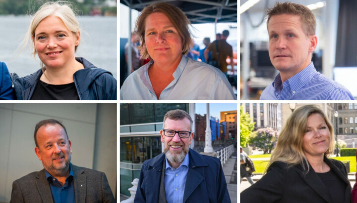 Tone Sofie Aglen, Hele Ulstein, Leif Welhaven, Fritjof Jakobsen, Kjetil Alstadheim og Martine Aurdal