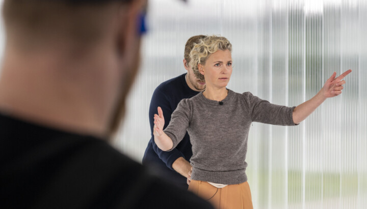 Ingunn Solheim fikk flere aha-opplevelser under innspillingen av Ueinig, forteller hun i Pressepodden.