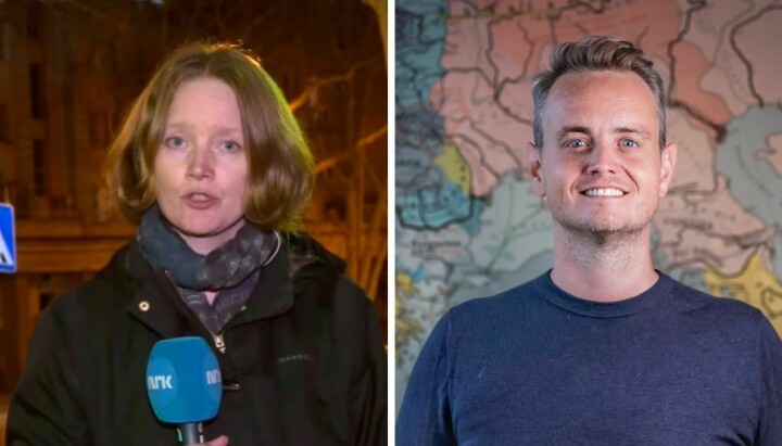 Kari Skeie og Gunnar Bratthammer er NRKs korrespondent-team i Ukraina fra neste år.