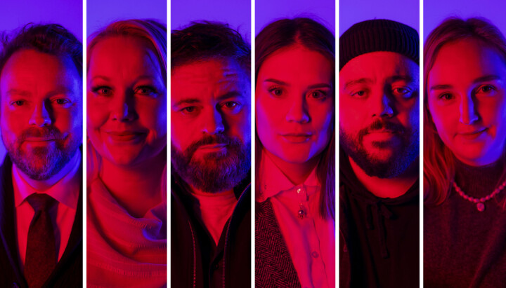 F.v. Torbjørn Røe Isaksen, Therese Sollien, Dag Sørås, Isalill Kolpus, Javad El Bakali og Sanne Lier