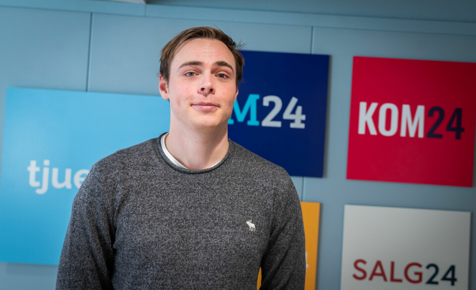 Martin Fjellheim (27) er ansatt som frontsjef for Medier24, KOM24 og Salg24