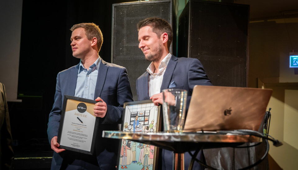 'Breddline Day' av Mats Haugland og Thommas Husevik i Stavanger Aftenblad vant pris for årets idè