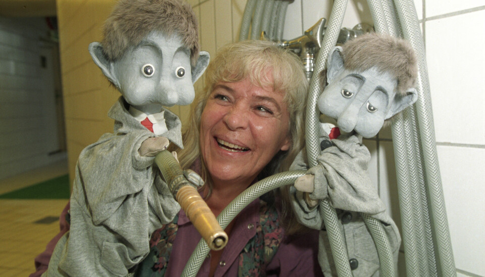 Bjørg Mykle gjorde seg bemerket med 'Pompel og Pilt', en serie barne-TV sendt på NRK på 1960- og 70-tallet i NRK.