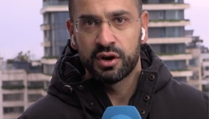 Yama Wolasmal rapporterte om jordskjelvet fra Beirut mandag formiddag.