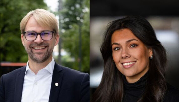Roger Valhammer og Tara S. Nilsen går inn i toppstillinger i TV 2. Roger Valhammer og Tara S. Nilsen.