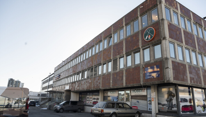 Dette bygget som i dag står på Ensjøveien 7, en del av NRKs tomt.