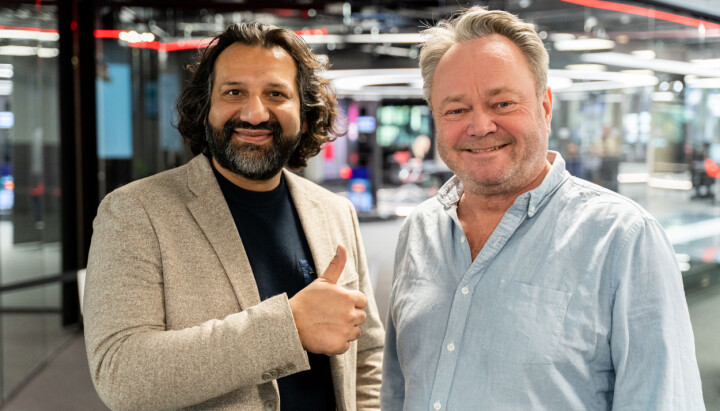 Kadafi Zaman og Fredrik Græsvik er med i den nye avdelingen.