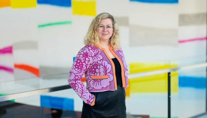 På bildet: Hanne Kathrine Bratholt, som er ansatt som ny redaktør i Norsk Husflid.