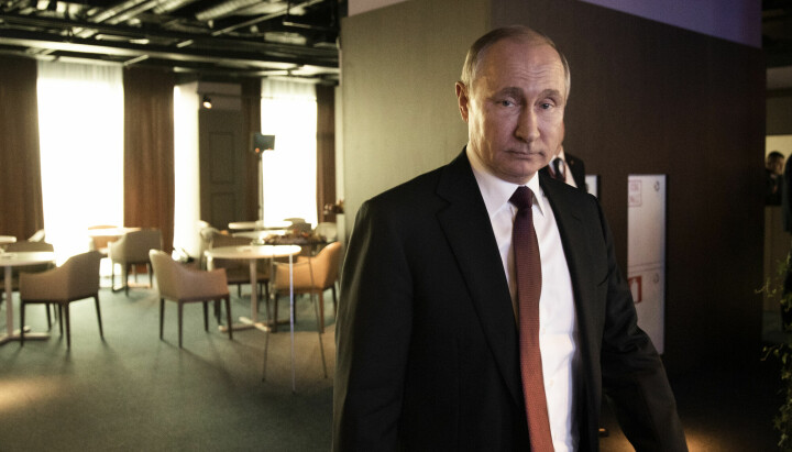 Russland president Vladimir Putin har ofte dukket opp på forsiden til Dagbladets papiravis det siste året.