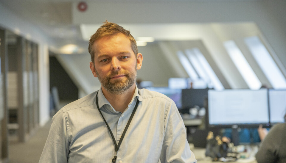 Administrerende direktør i Watch Media, Anders Heering. Her i den norske delen av selskapets nye lokaler.