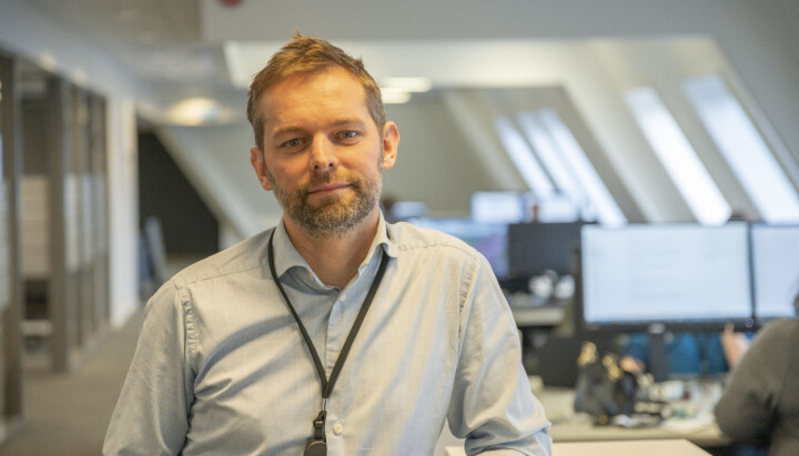 Administrerende direktør i Watch Media, Anders Heering. Her i den norske delen av selskapets nye lokaler.