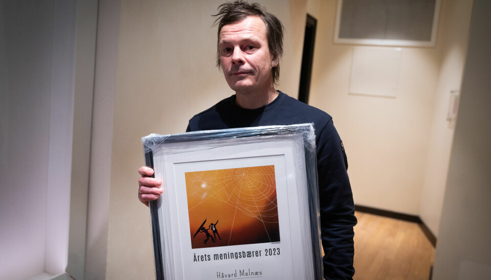 Årets meningsbærer ble redaktør i Josimar, Håvard Melnæs