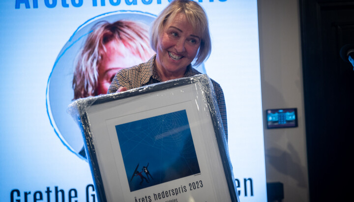 Hederspris til Grethe Gynnild-Johnsen