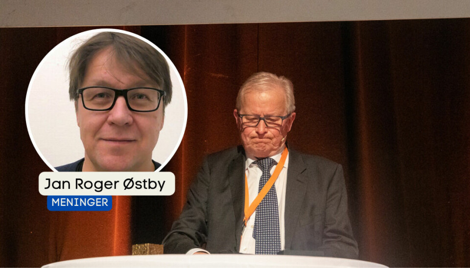 Jan Roger Østby, nyhetsredaktør i NRK Sapmi, korrigerer påstand om festdrakt fra Bernt Olufsen.