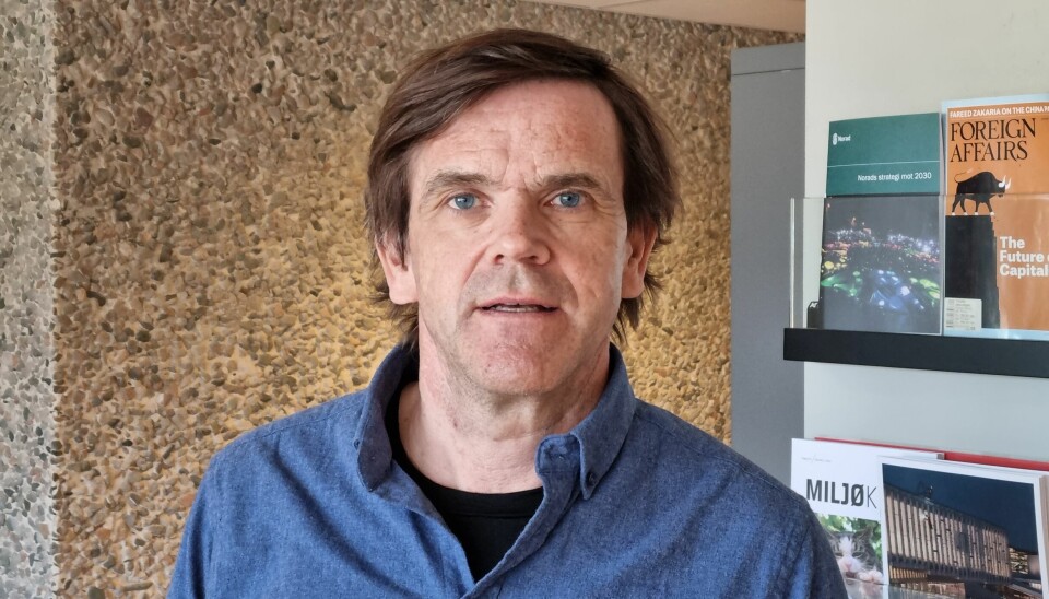 På bildet, Arne Søiland, ny journalist i Europower.