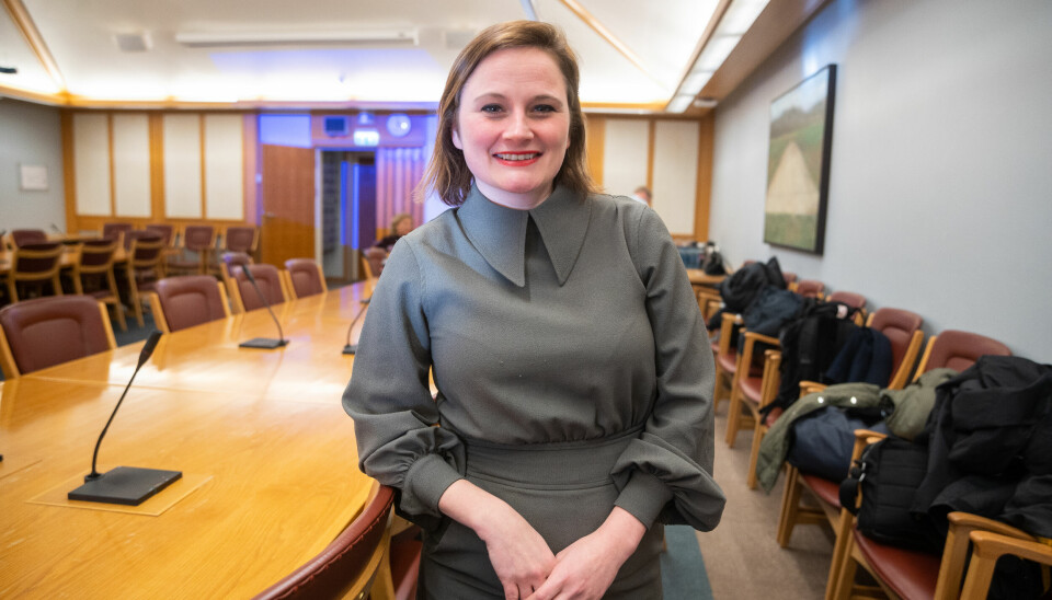 Bilde av Marie Melgård som nyvalgt leder for Presselosjen.