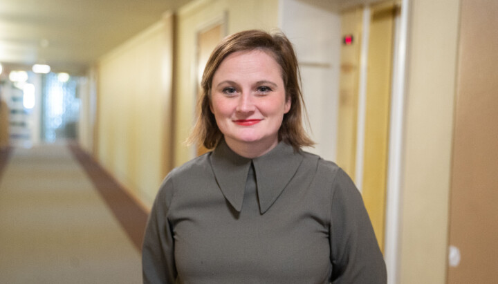 Klubbleder i Dagens Næringsliv, Marie Melgård, sier de har stor sympati for de avdelingene som nå må nedbemanne. Bilde av Marie Melgård