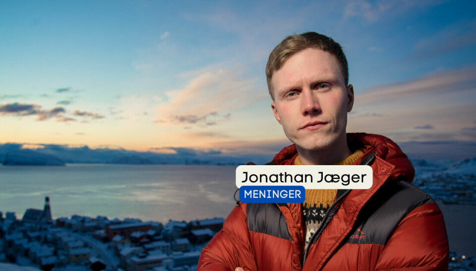 Jonathan Jæger, ansvarlig redaktør i Hammerfestingen