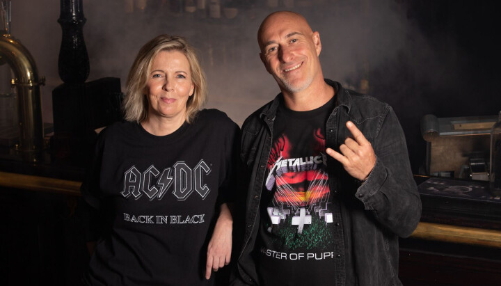 Silje Stang og André Jerman, programledere på P6 Rock.